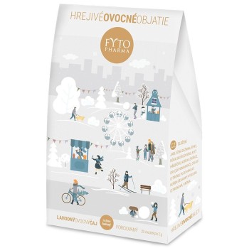 Fytopharma Vánoční Hřejivé ovocné objetí čaj 20x2g
