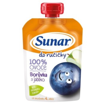 Sunar Do ručičky jablko-BORŮVKA 100g