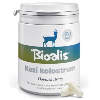 BIOALIS kozí kolostrum 180 kapslí