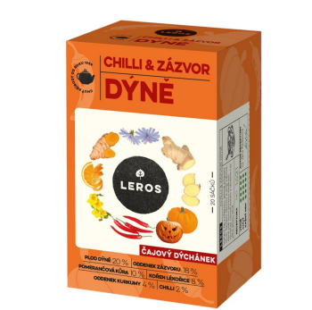 LEROS Čajový dýchánek chilli&zázvor dýně 20x2g