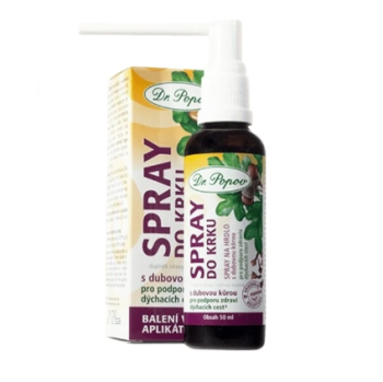Dr.Popov Spray do krku s dubovou kůrou 50ml