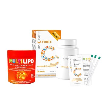 Lipo C Askor Forte cps.120 + Multilipo 30ks