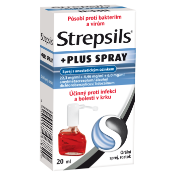 Strepsils Plus spray orm.spr.sol.1x20ml