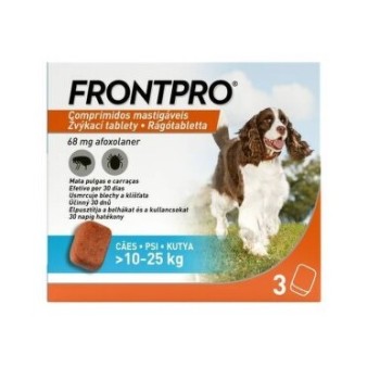 Frontpro 68mg 10-25kg žvýkací tbl.3