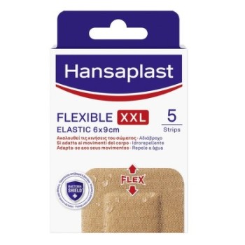 Hansaplast Flexible XXL elast.náplast 6x9cm 5ks