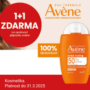 Akce 1+1 na Avene Sun do 31.5.2025