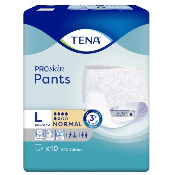 TENA Proskin Pants Normal L Inkontinenční kalhotky 10ks