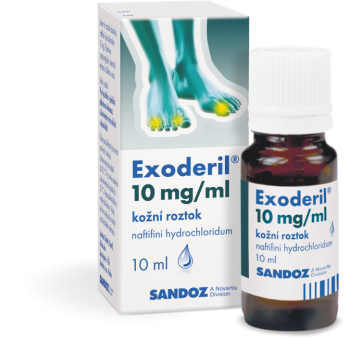 EXODERIL 10 mg/ml kožní roztok, 10 ml