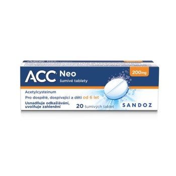 ACC NEO 200 mg šumivé tablety, 20 tbl.