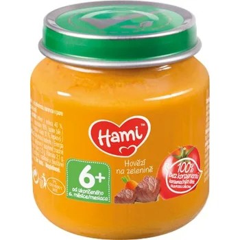 Hami Hovězí na zelenině 125g 6M+