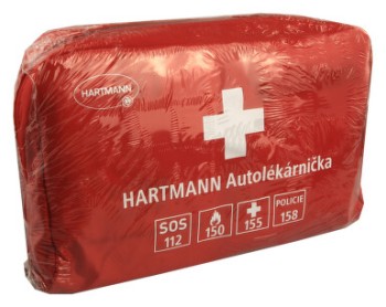 Autolékárnička HARTMANN červená