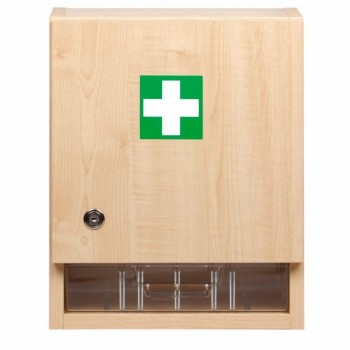 Lékárnička - nástěnná dřevěná 40x31x17 -prázdná