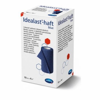 Obin.elast.Idealast-haft color 10cmx4m/1ks modrá