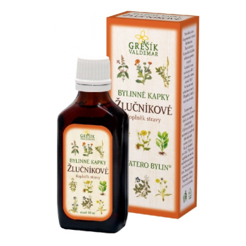 Grešík Bylinné kapky Žlučníkové 50ml