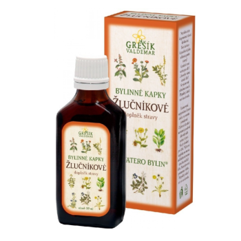 Grešík kapky Žlučníkové 50 ml Devatero bylin