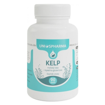 Uniospharma Kelp+kyselina glutamová 50mg tbl.90