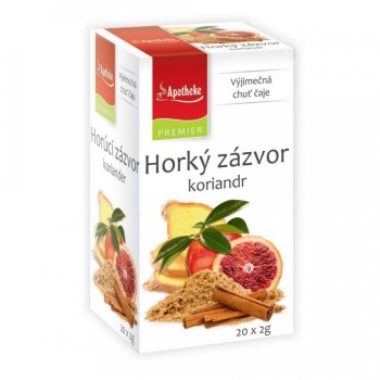 Apotheke Horký zázvor a koriandr čaj 20x2g