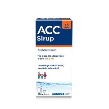 ACC 20 mg/ml sirup, 200 ml