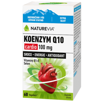 NatureVia Koenzym Q10 Cardio 100mg cps.60