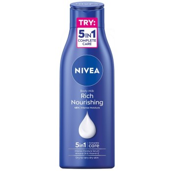 Nivea Body Výživné tělové mléko velmi suchá pokožka 250ml