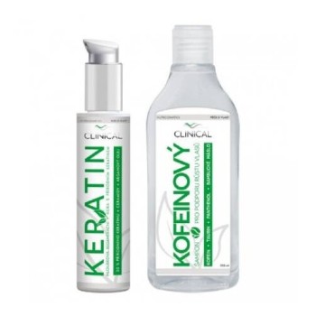 Clinical Keratin kúra 100ml + kofeinový šampon 250ml