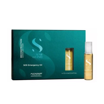 Alfaparf Milano Semi Di Lino Reconstruction SOS Emergency Oil 6x13ml