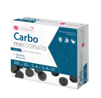 Dr.Candy Pharma Carbo medicinalis tbl.20x300mg