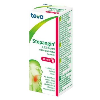 Stopangin 1.92mg/ml orální sprej roztok 1x30ml