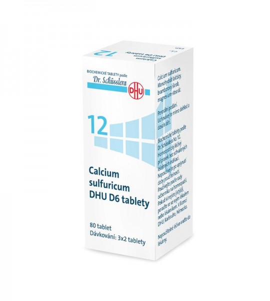 Calcium sulfuricum DHU D6 tbl.nob.80