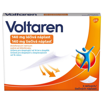 Voltaren 140 mg léčivá náplast 140 mg emp.med.5