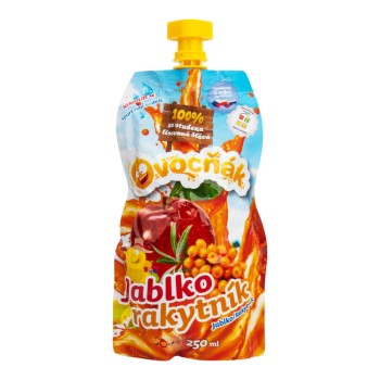 Ovocňák mošt Jablko-Rakytník 250ml