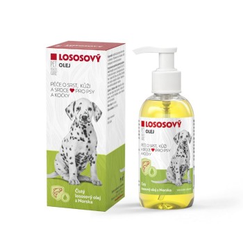 PET HEALTH CARE lososový olej Péče o srst, kůži a srdce 250ml