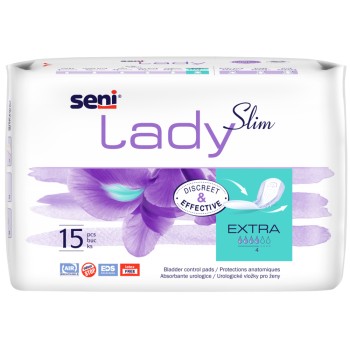 Seni Lady Slim Extra inkontinentní vložky 15ks