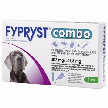 FYPRYST combo 1x4.02ml spot-on pro psy nad 40kg