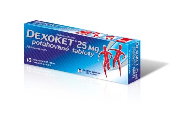 Dexoket 25mg tbl.flm.10 II