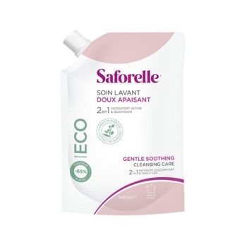 SAFORELLE jemný mycí gel 400ml ECO pack