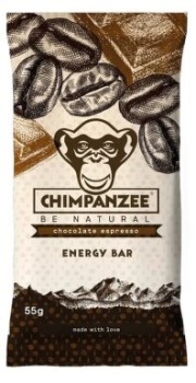 Chimpanzee Energy Bar chocolate espresso 55g