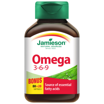 JAMIESON Omega 3-6-9 1200mg cps.100