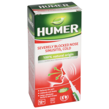 HUMER SINUSITIS velmi ucp.nos rýma sprej 15ml