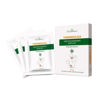 Cannaderm Thermolka hřejivá konopná náplast 3ks