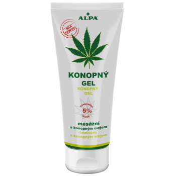 Alpa Konopný gel masážní 100ml