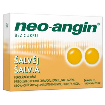 Neo-angin šalvěj pastilky 24