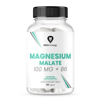 MOVit Magnesium Malate 100mg + B6 tbl.90
