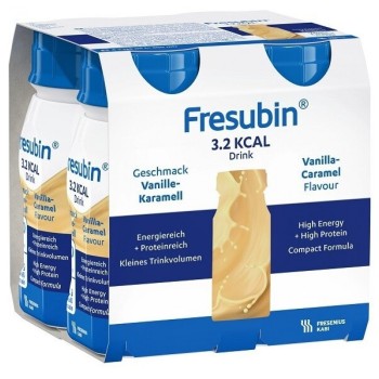 Fresubin 3.2kcal drink vanilka-karamel 4x125ml