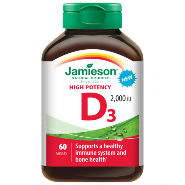 JAMIESON Vitamín D3 2000 IU tbl.60