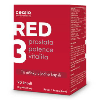 Cemio RED3 cps.90 Novinka ČR/SK