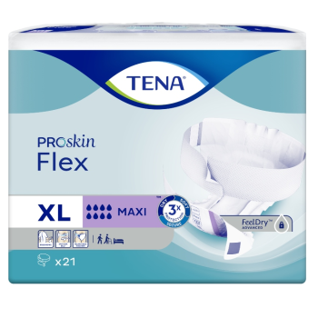 TENA Flex Maxi XL ink.kalh.s pásem 21ks 725421