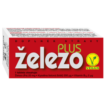 NATURVITA ŽELEZO Plus tbl.60