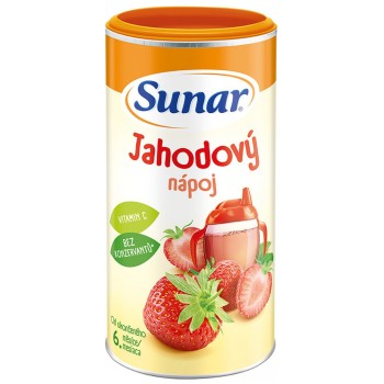 Sunar rozpustný nápoj jahodový 200g