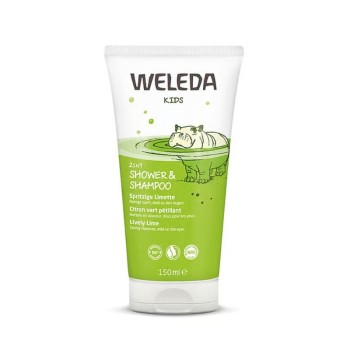 WELEDA KIDS 2v1 sprchový krém a šampon Veselá limetka 150ml